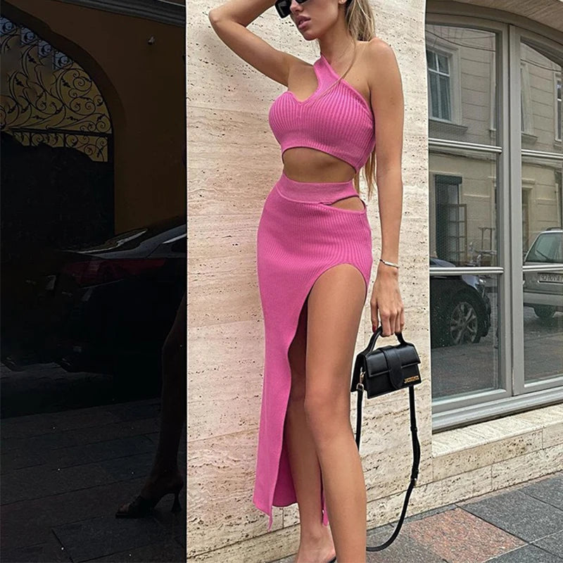 Coordinato top e gonna donna