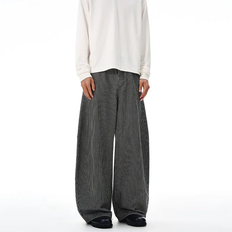 Jeans wide leg uomo