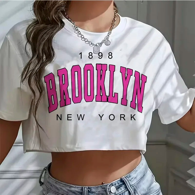 Crop top donna