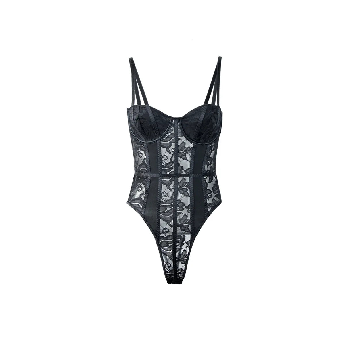Body in pizzo donna
