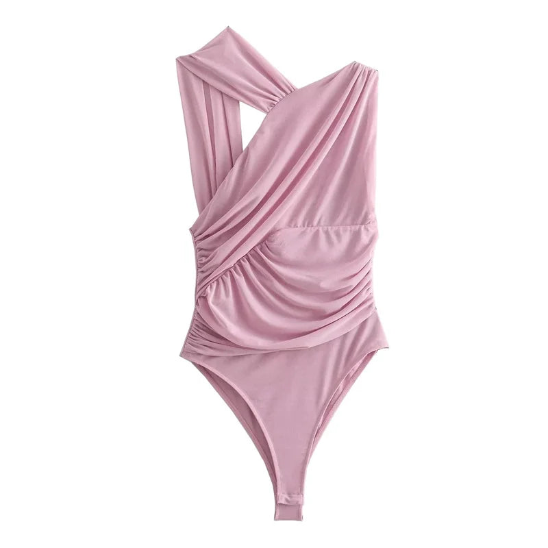 Body leopardato donna