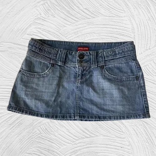 Minigonna in denim donna