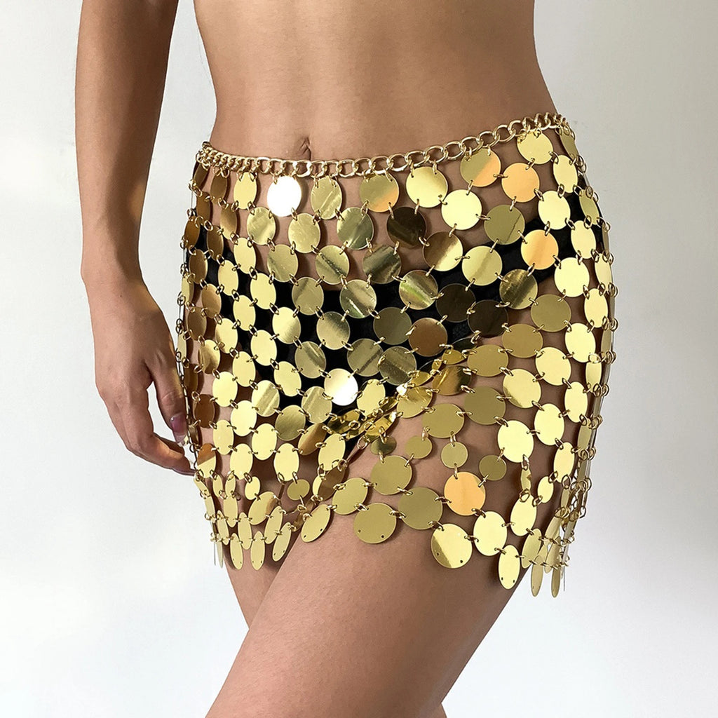 Minigonna Paillettes donna