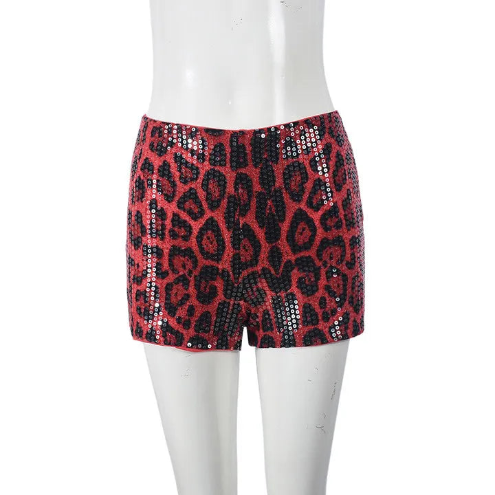 Shorts leopardati donna