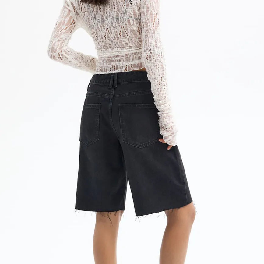 Pantaloncini in denim donna