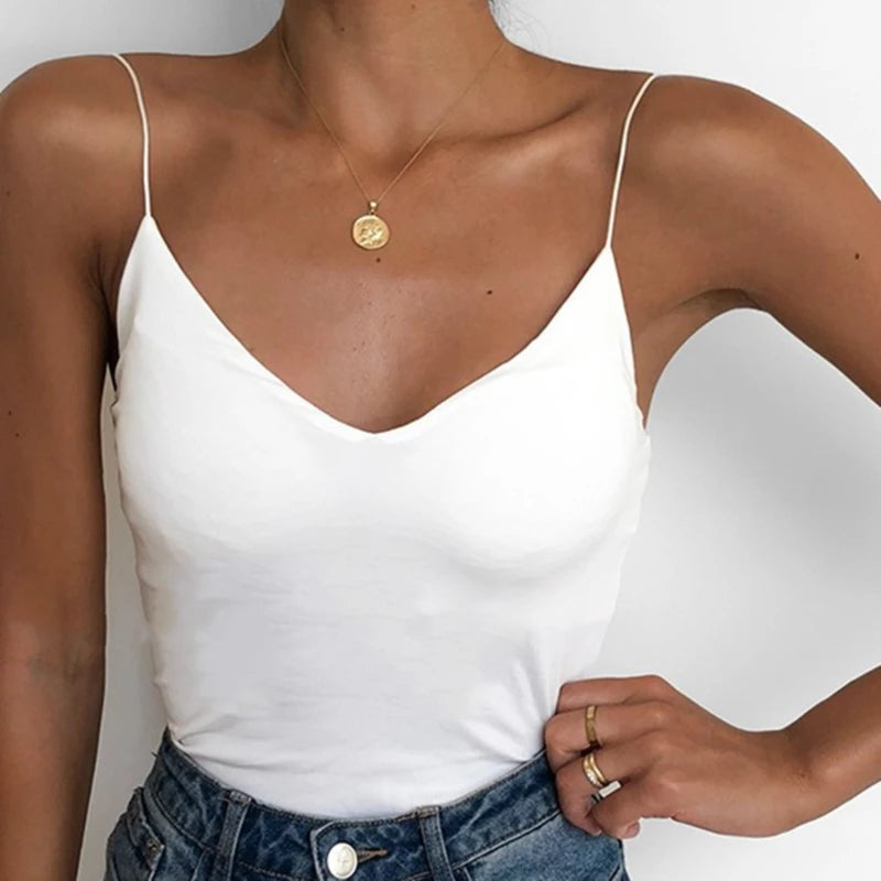 Top donna in seta