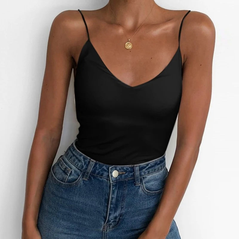 Top donna in seta