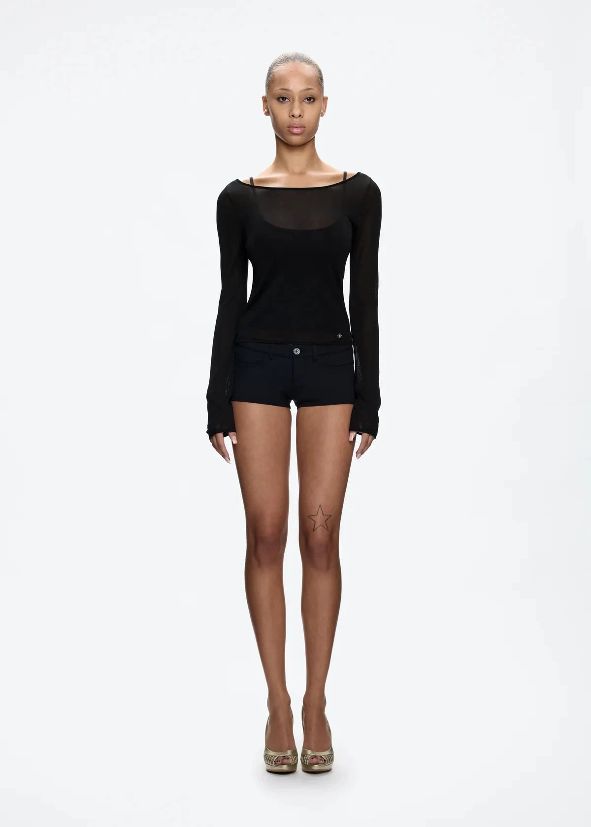 Short neri donna