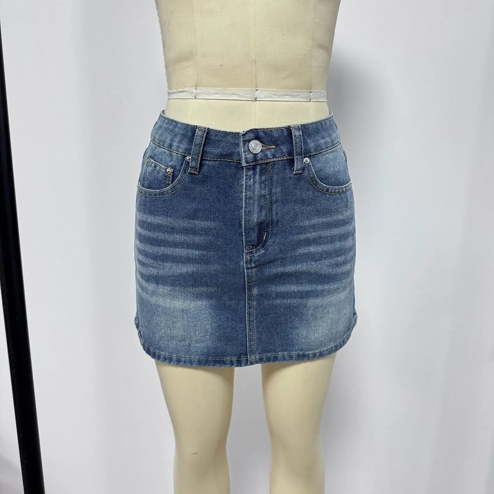 Minigonna denim donna