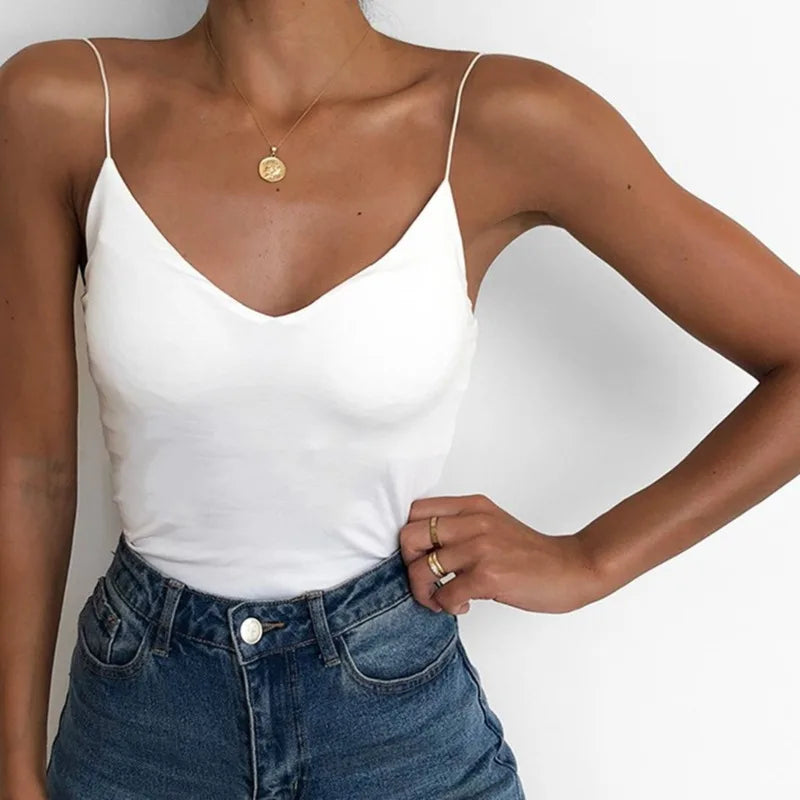 Top donna in seta