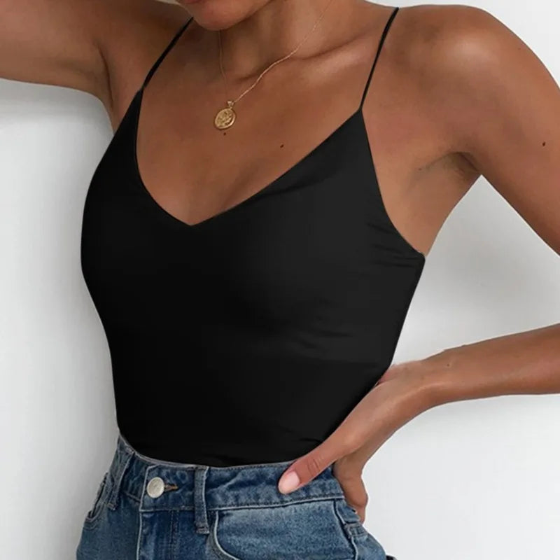 Top donna in seta