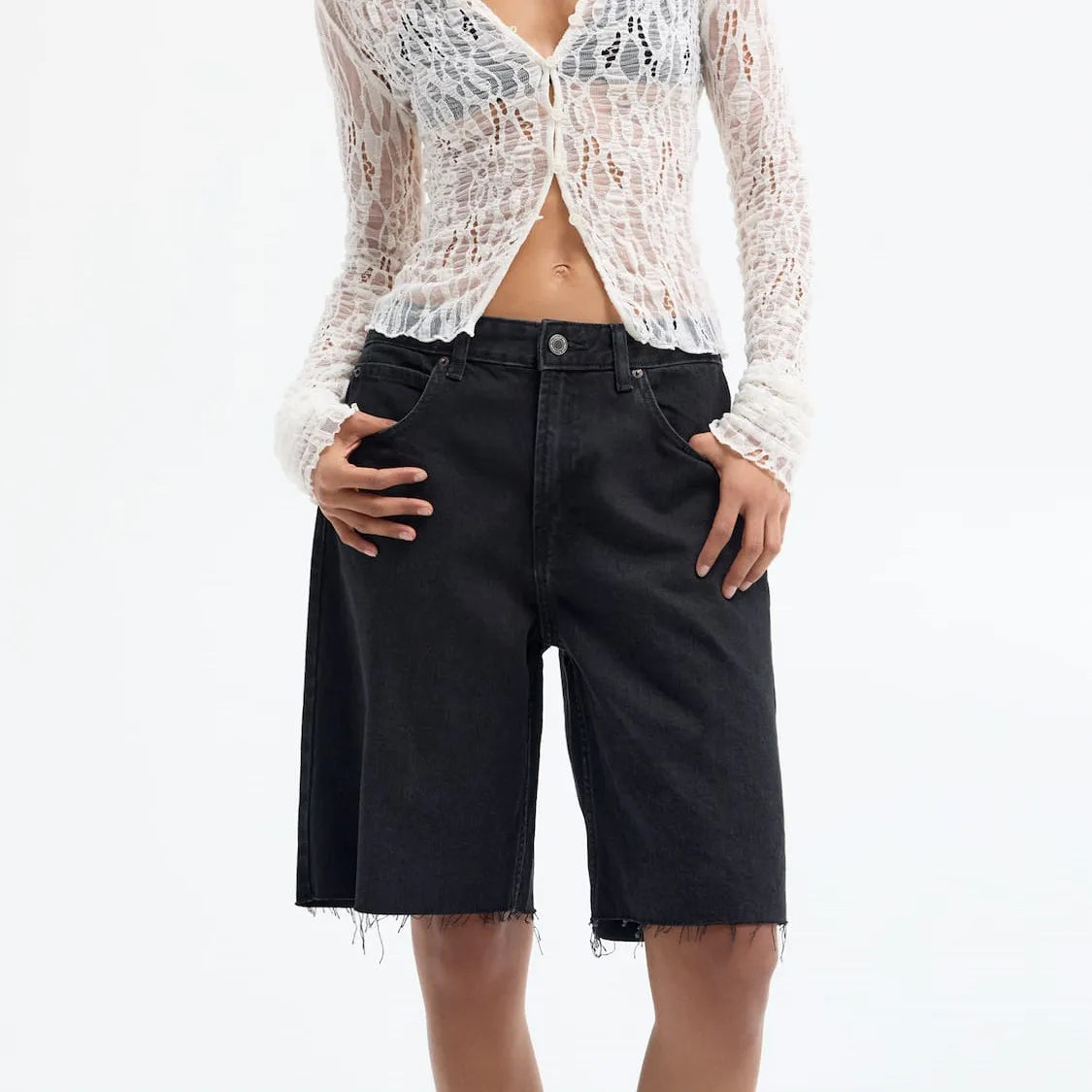 Pantaloncini in denim donna