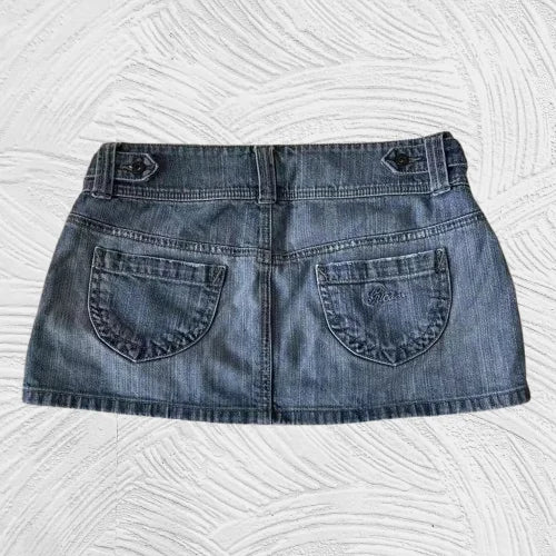 Minigonna in denim donna