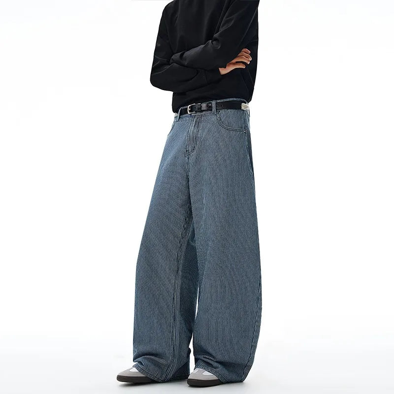 Jeans wide leg uomo