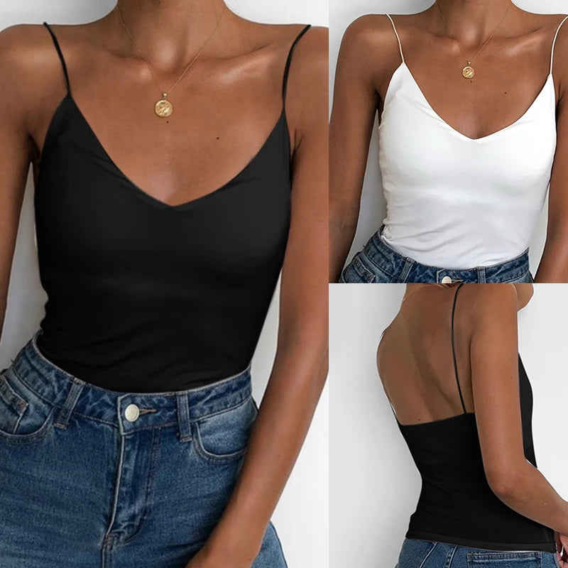 Top donna in seta