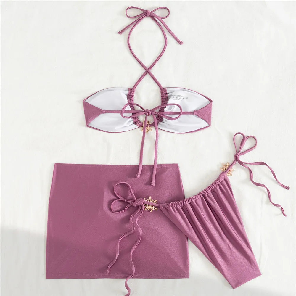 Set bikini 3 pezzi