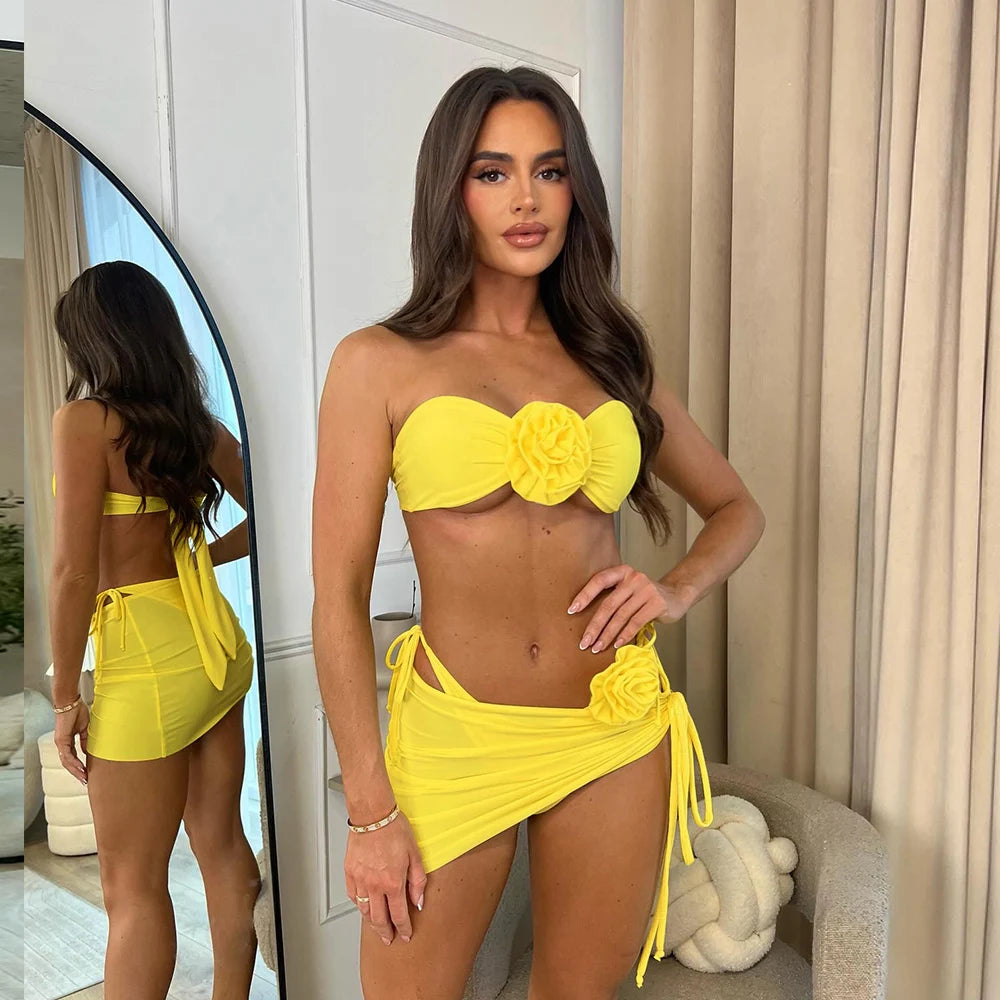 Set bikini 3 pezzi