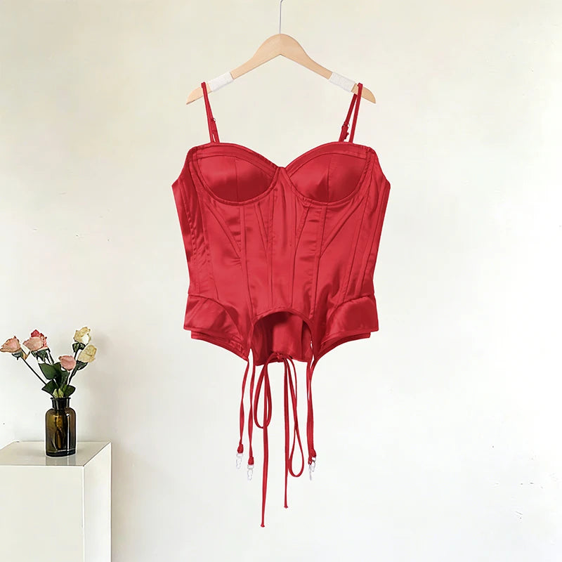 Top in pizzo donna
