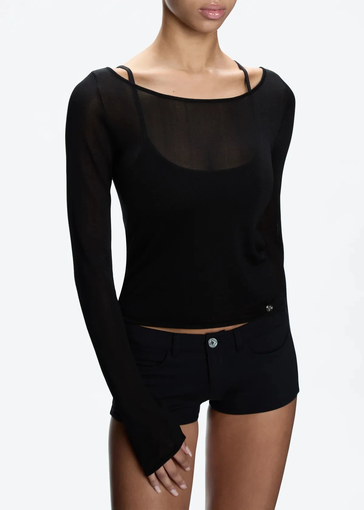 Short neri donna