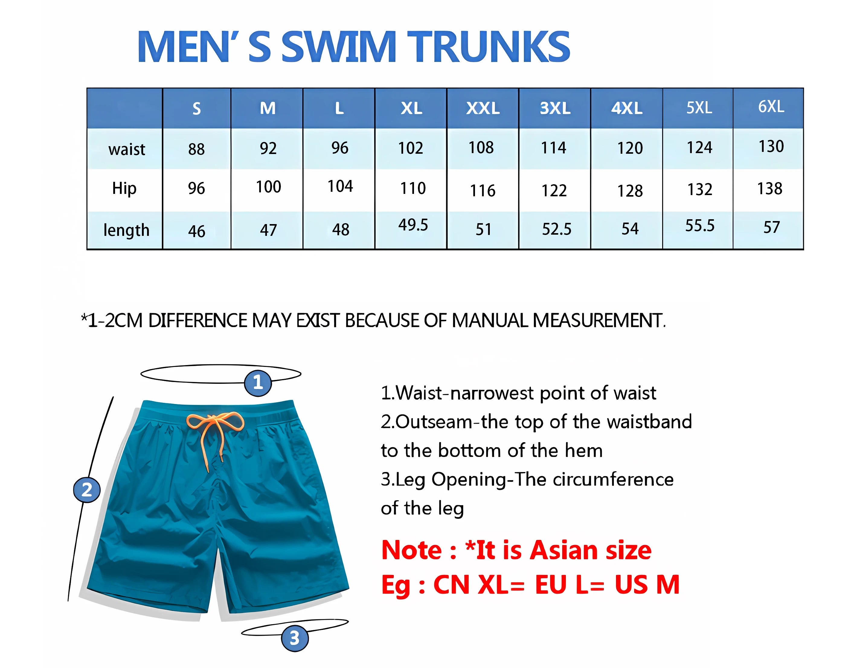 Costume da bagno uomo