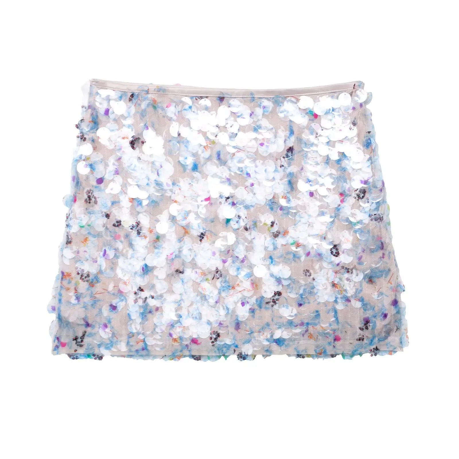 Gonna Mini Paillettes donna