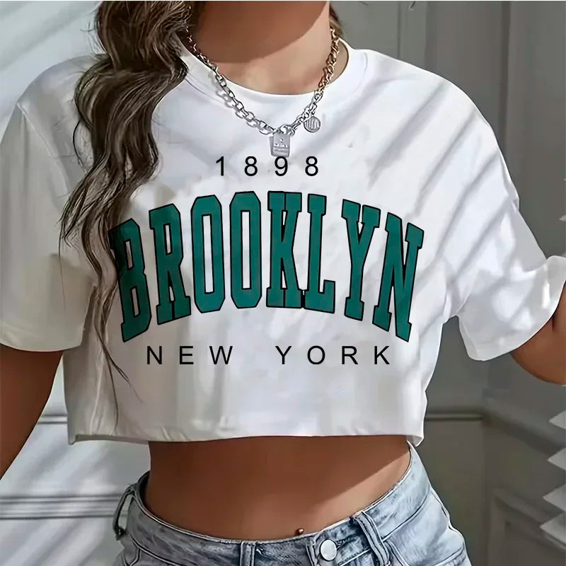 Crop top donna