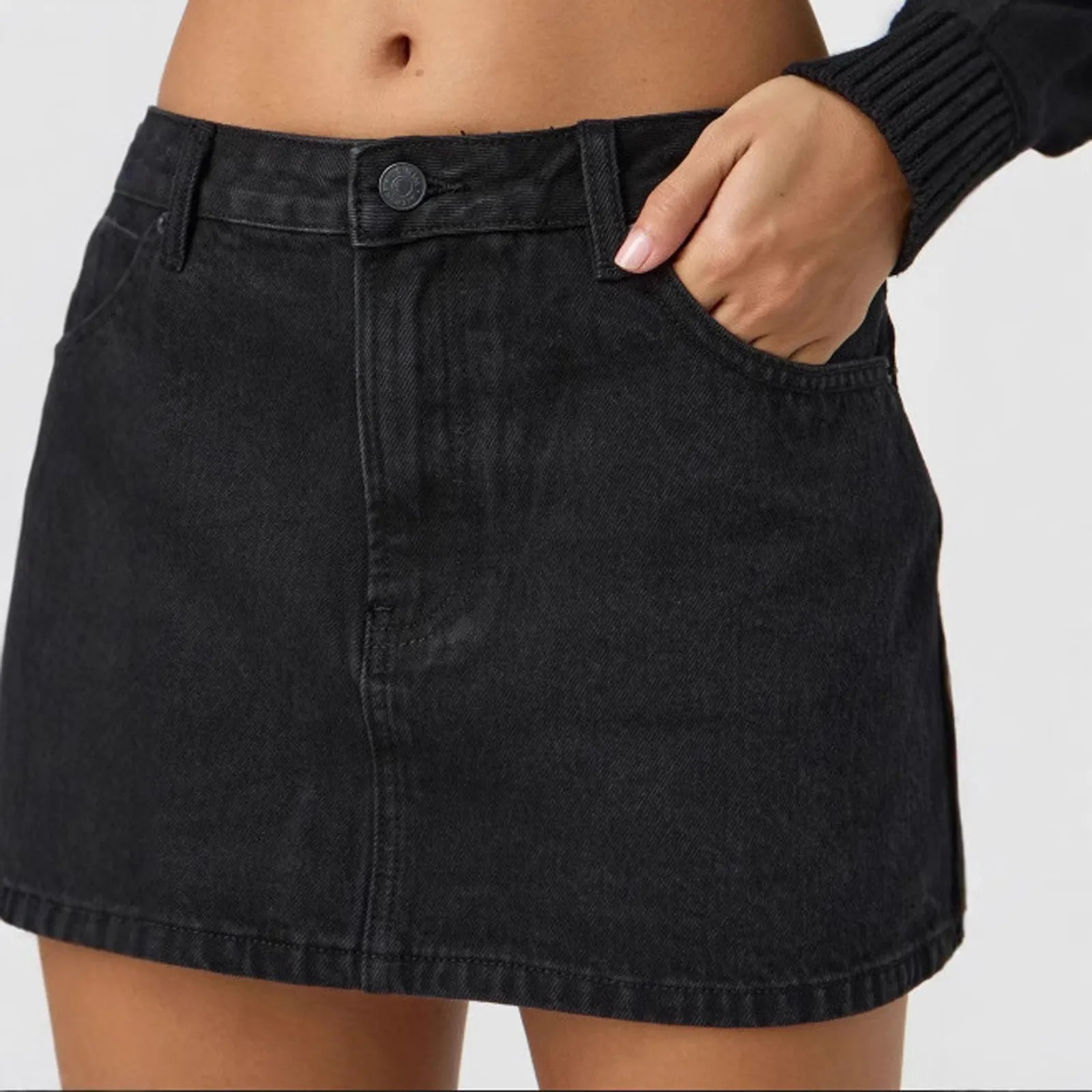Minigonna denim donna