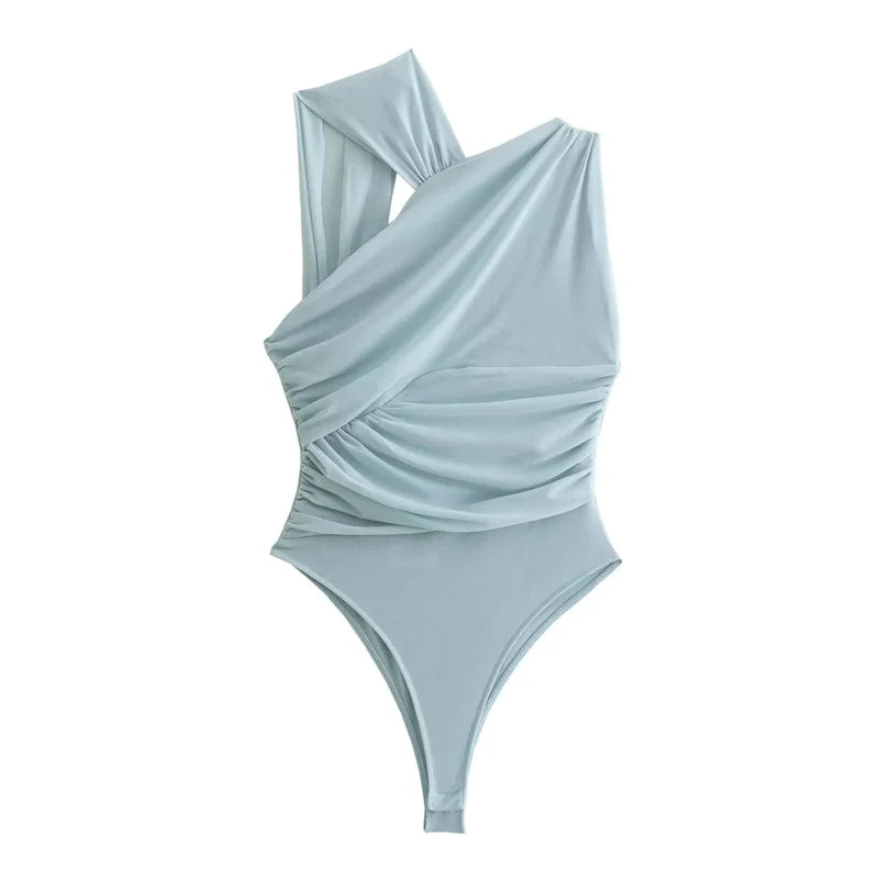 Body leopardato donna