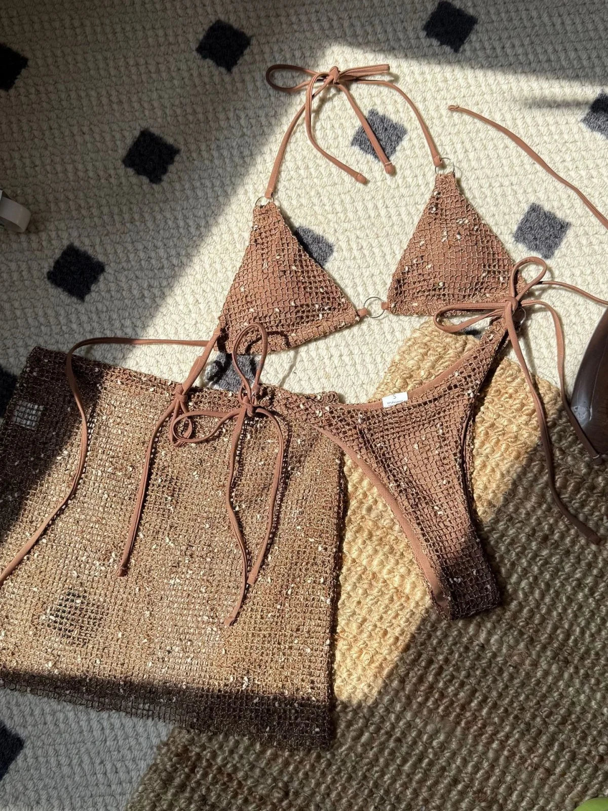 Set bikini 3 pezzi donna