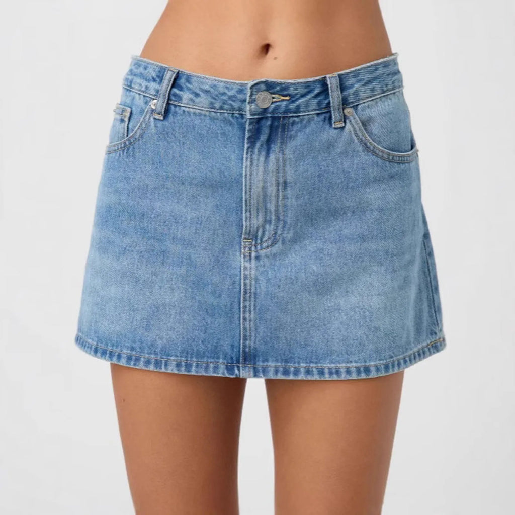 Minigonna denim donna