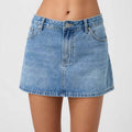Minigonna denim donna