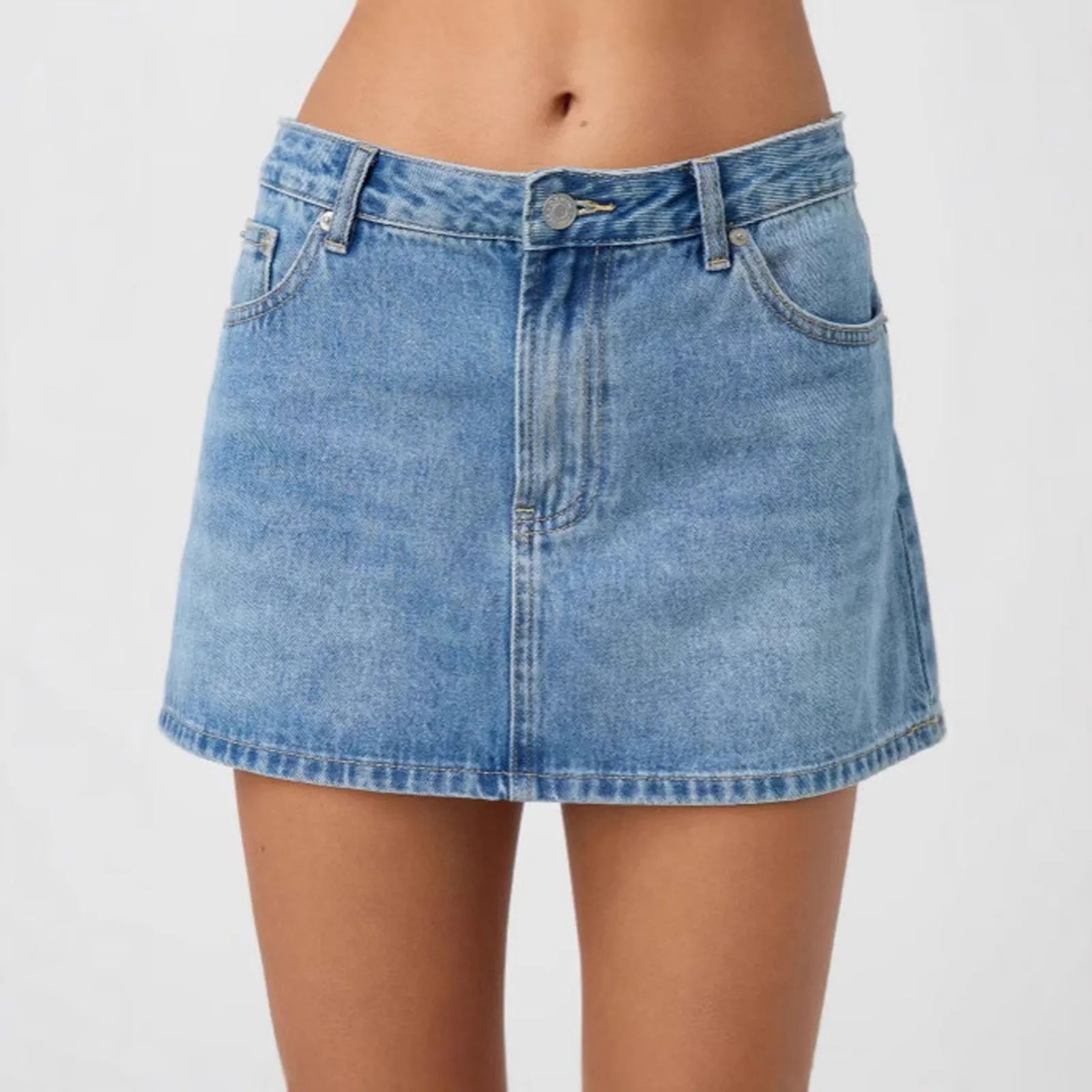 Minigonna denim donna