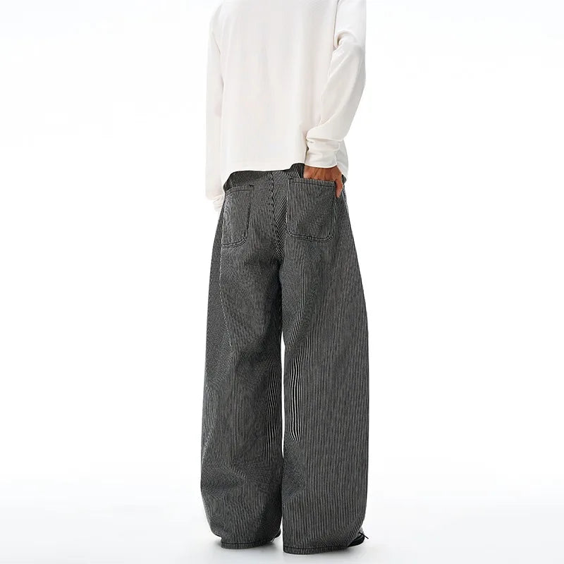 Jeans wide leg uomo