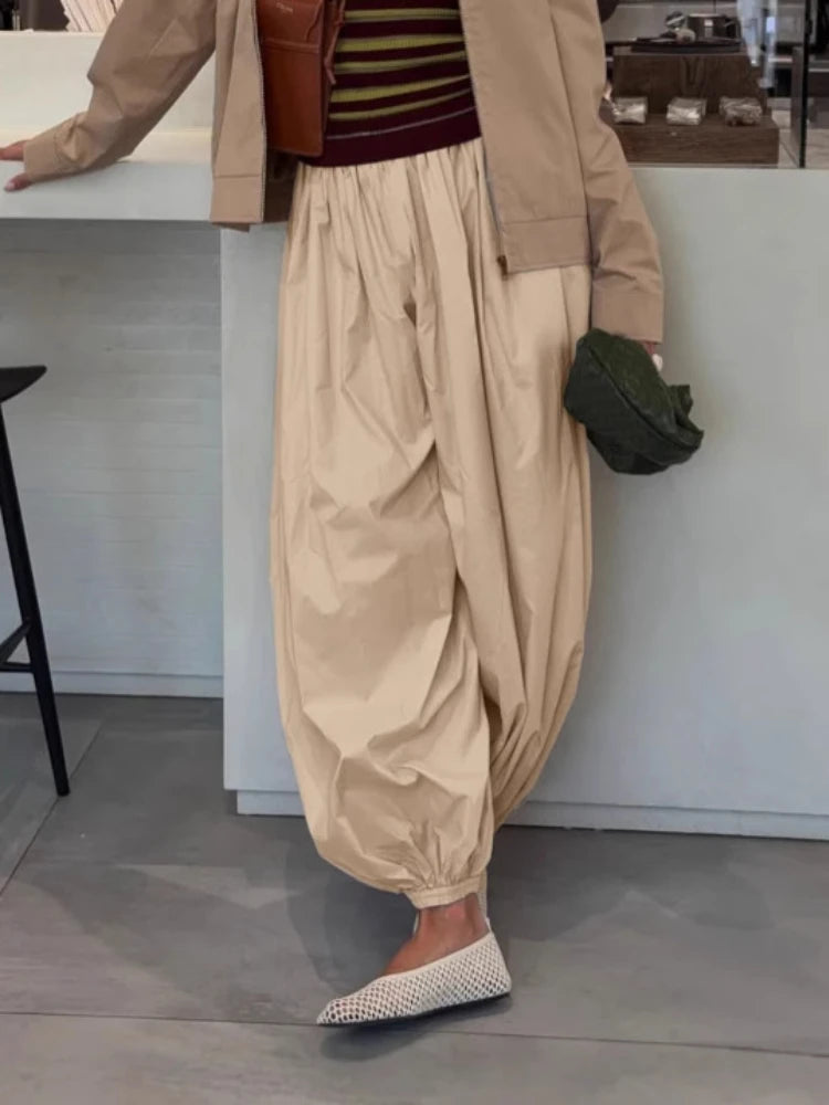 Pantaloni balloon donna