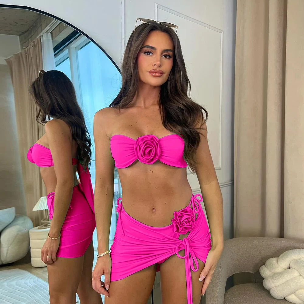 Set bikini 3 pezzi