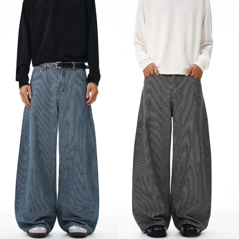 Jeans wide leg uomo
