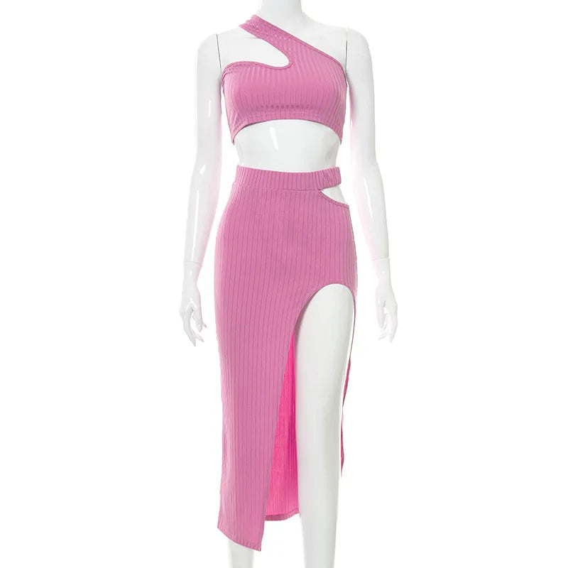 Coordinato top e gonna donna