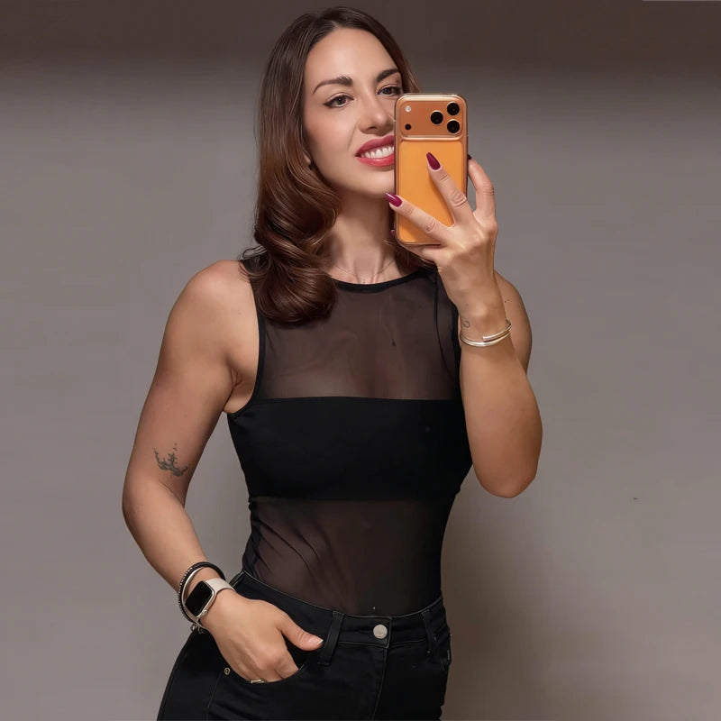 BodyTrasparente donna